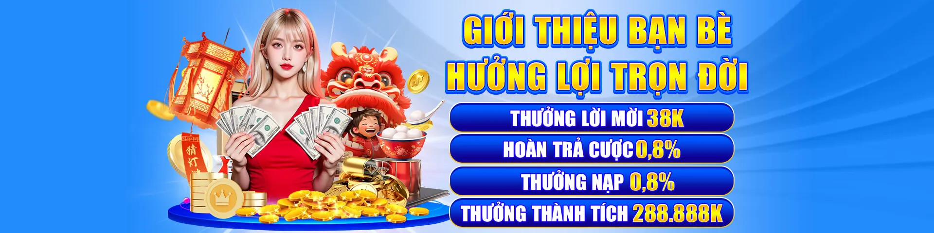 Banner Khuyến mãi 86win hấp dẫn